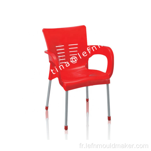 Moule faire un moule de siège de chaise avec des inserts de dossier